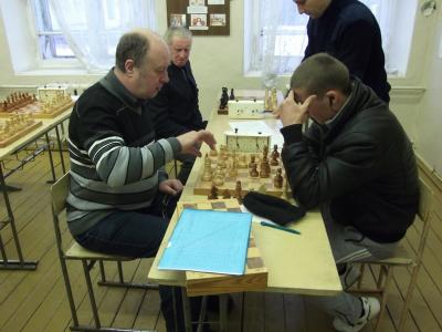 В Ерахтуре встретили Новый год традиционным шахматным блиц-турниром